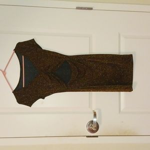 Small Gold & Black Dress